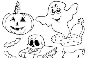 disegni da colorare di halloween