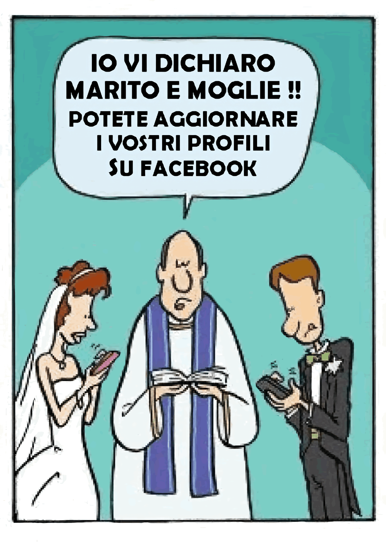 vi dichiaro marito e moglie