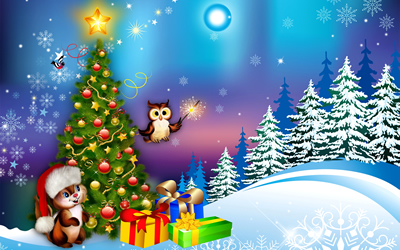 Sfondi 4k di Natale