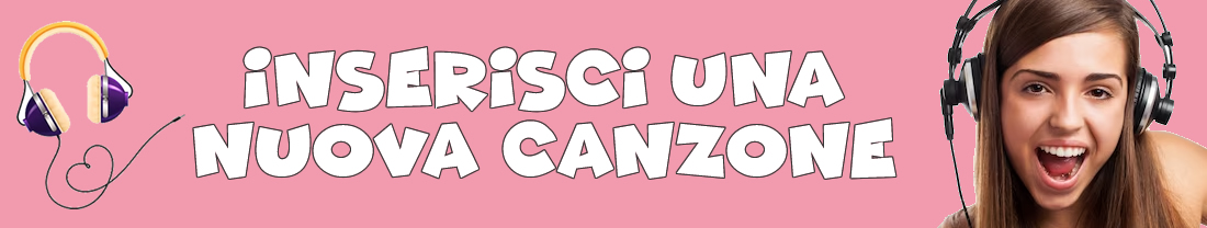 inserisci nuova canzone