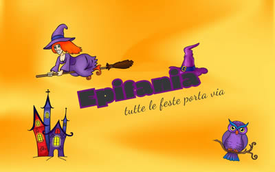 Wallpaper della Befana