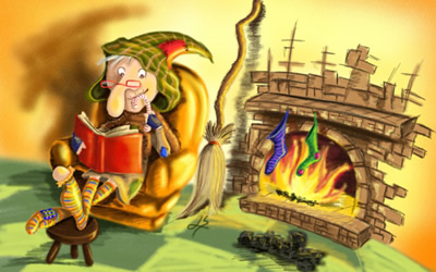 Wallpaper della Befana