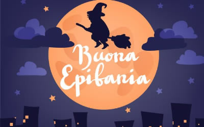 Auguri Befana e buona Epifania
