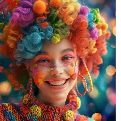 Biglietti inviti di Carnevale