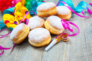 Krapfen di carnevale