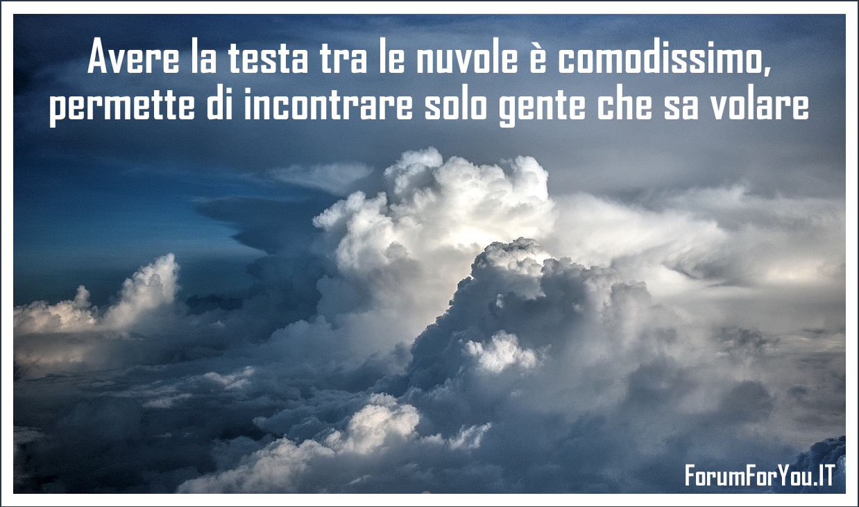 avere la testa