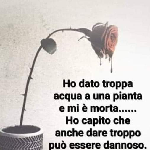 Ho dato troppa acqua