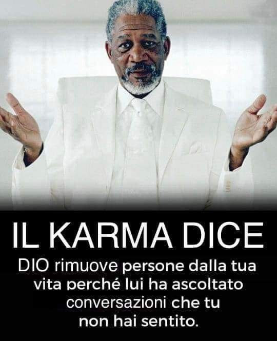 Il Karma dice ..