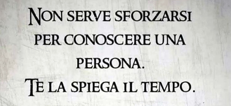 non serve