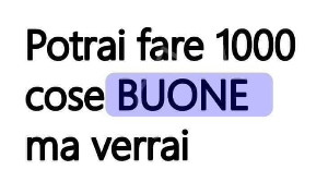 Potrai fare