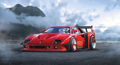Wallpaper Ferrari