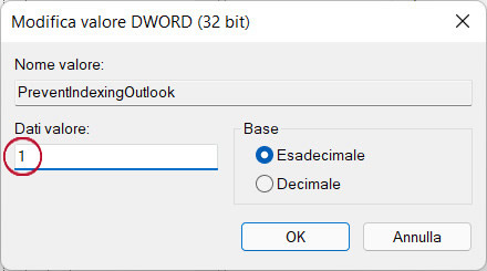 Ricerca Outlook 5
