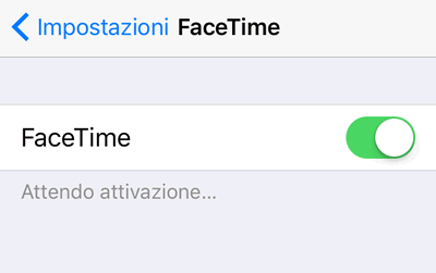 facetime on