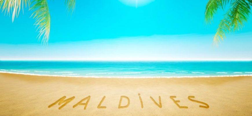 La sabbia delle Maldive
